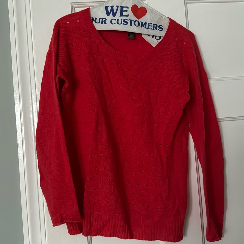 Saffron women size medium cashmere sweater